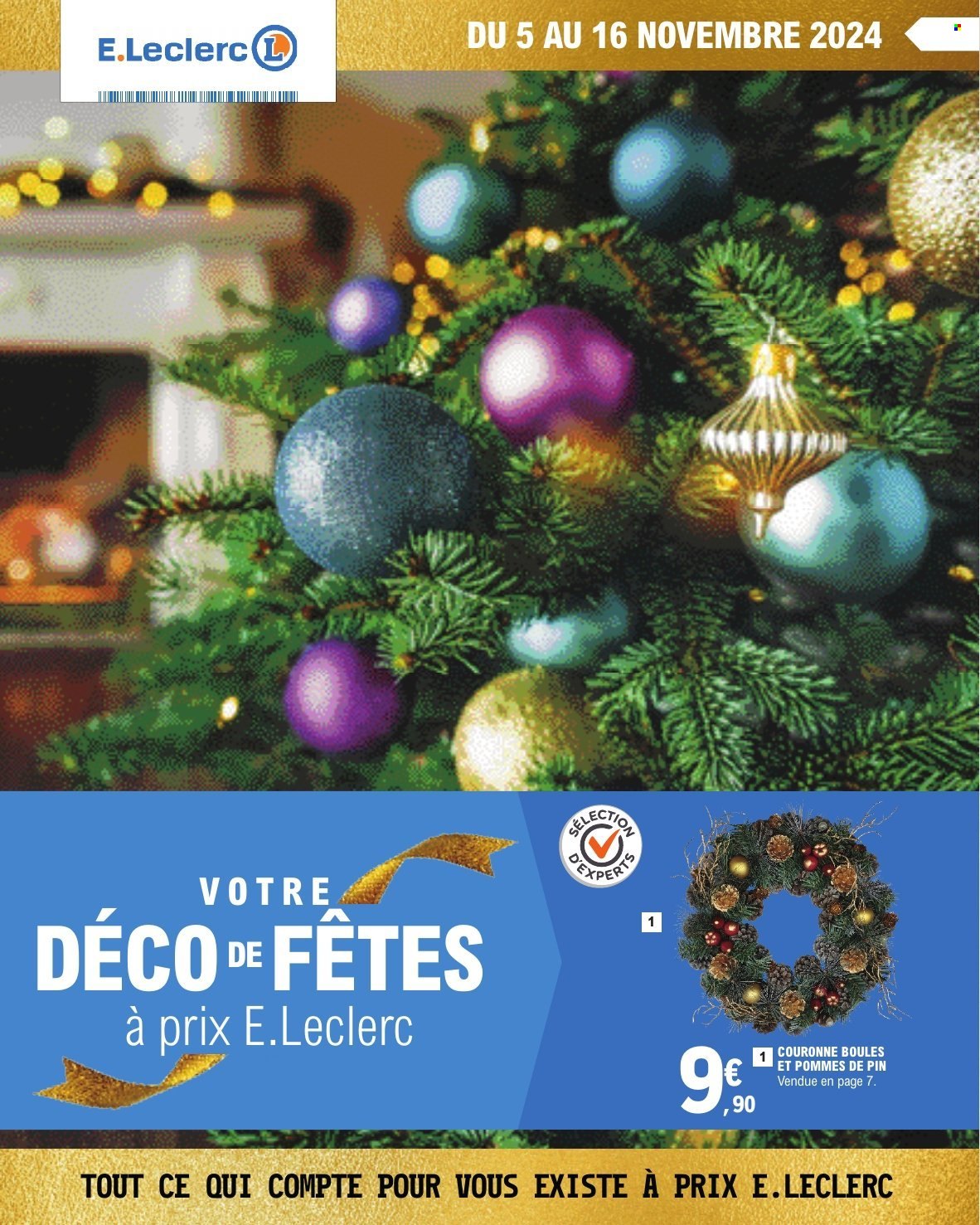 Catalogue E.Leclerc - 05/11/2024 - 16/11/2024. Page 1