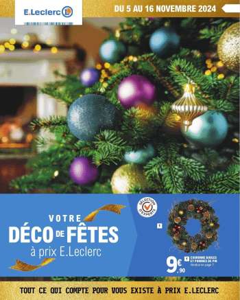 Catalogue E.Leclerc - 05/11/2024 - 16/11/2024.