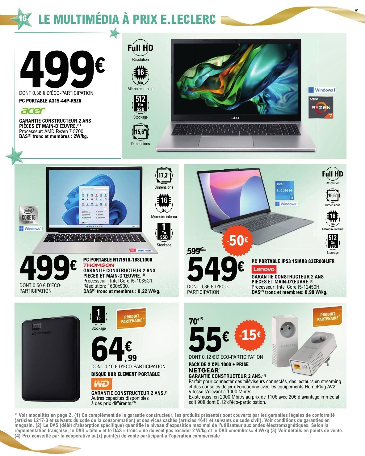Catalogue E.Leclerc - 05/11/2024 - 16/11/2024. Page 16