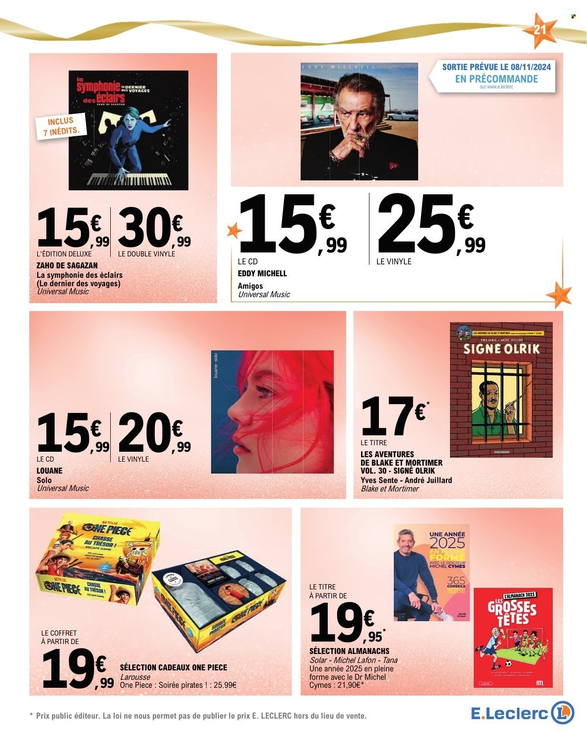 Catalogue E.Leclerc - 05/11/2024 - 16/11/2024. Page 21