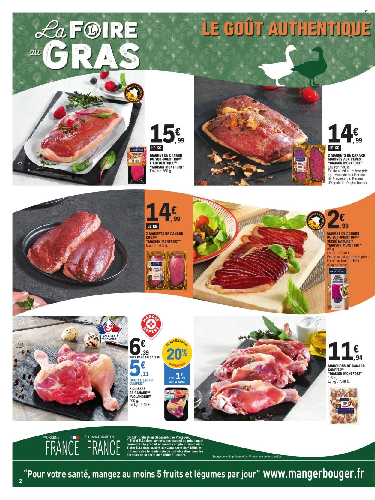 Catalogue E.Leclerc - 05/11/2024 - 09/11/2024. Page 2