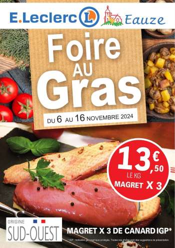 Catalogue E.Leclerc - 06/11/2024 - 16/11/2024.