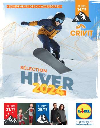 Catalogue Lidl - 14/11/2024 - 25/11/2024.