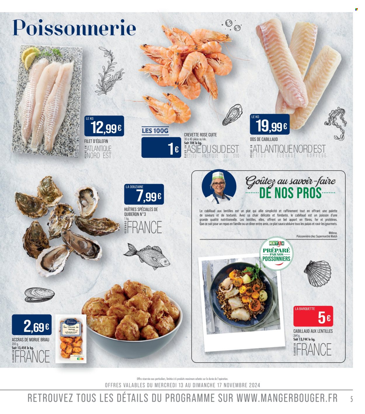 Catalogue Supermarché Match - 13/11/2024 - 24/11/2024. Page 5