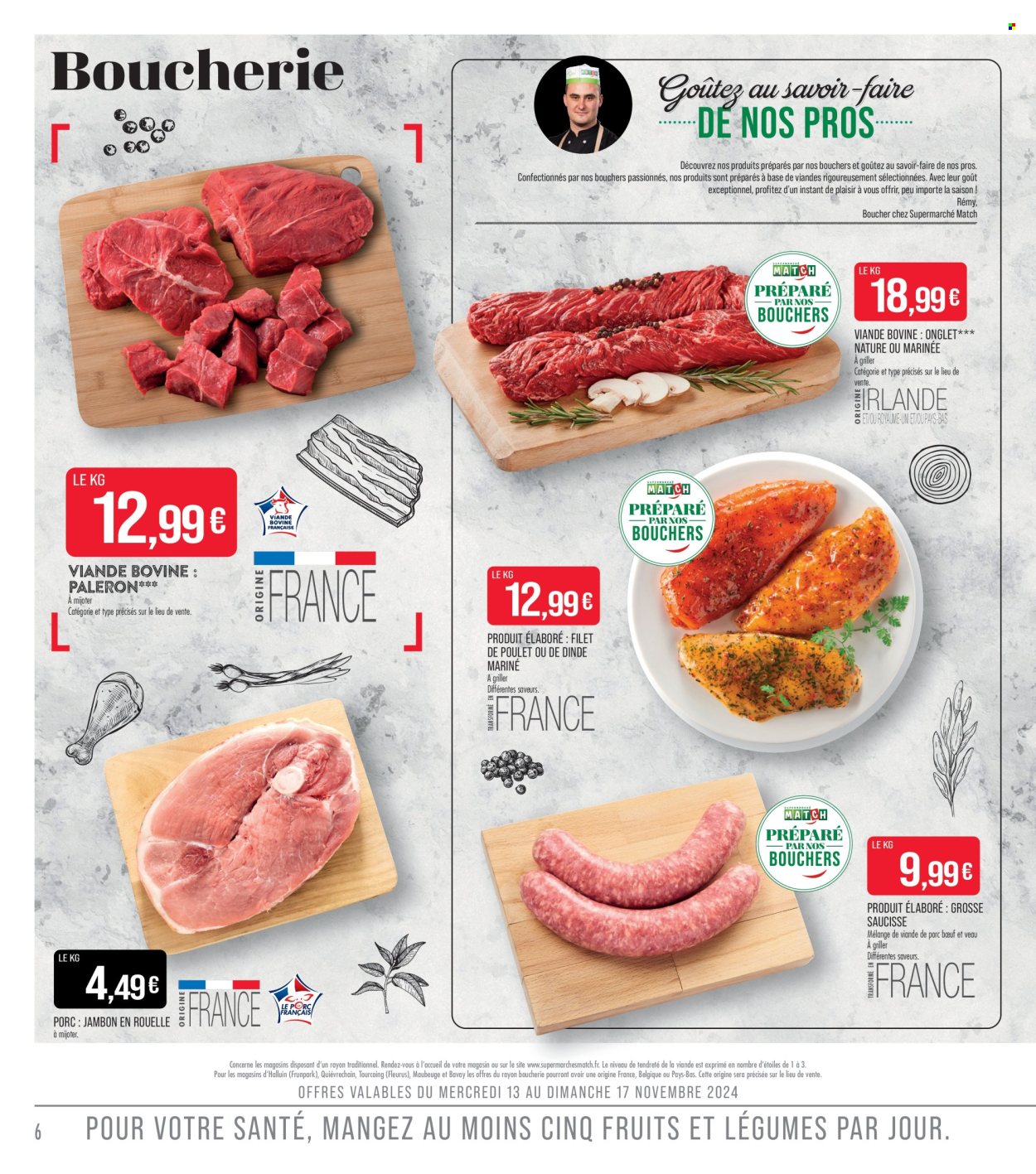 Catalogue Supermarché Match - 13/11/2024 - 24/11/2024. Page 6