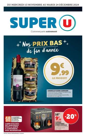 Catalogue SUPER U - 13/11/2024 - 24/12/2024.