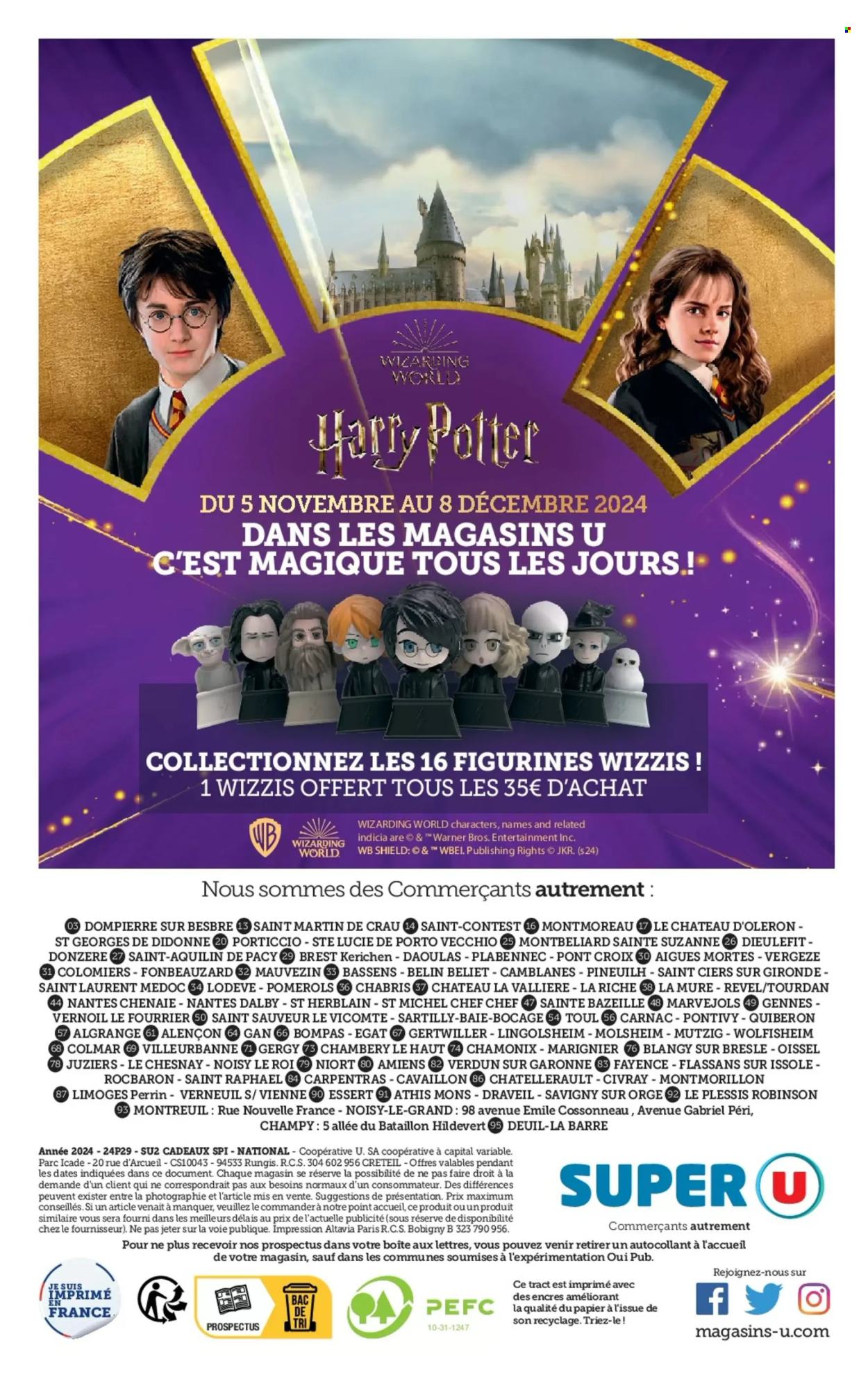 Catalogue SUPER U - 13/11/2024 - 24/12/2024. Page 16