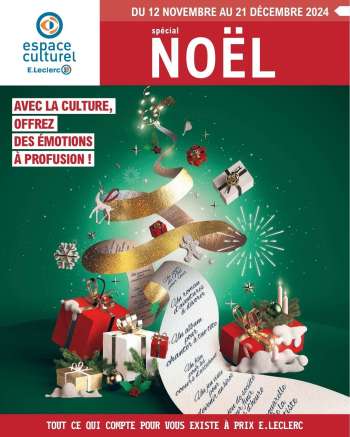 Catalogue E.Leclerc - 12/11/2024 - 21/12/2024.