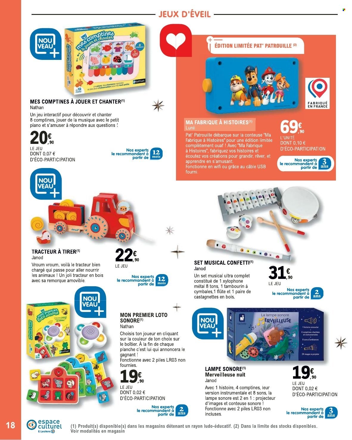 Catalogue E.Leclerc - 12/11/2024 - 21/12/2024. Page 18