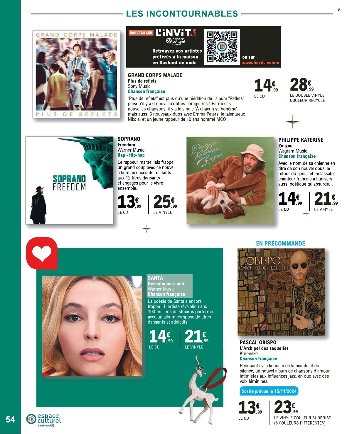 Catalogue E.Leclerc - 12/11/2024 - 21/12/2024. Page 54