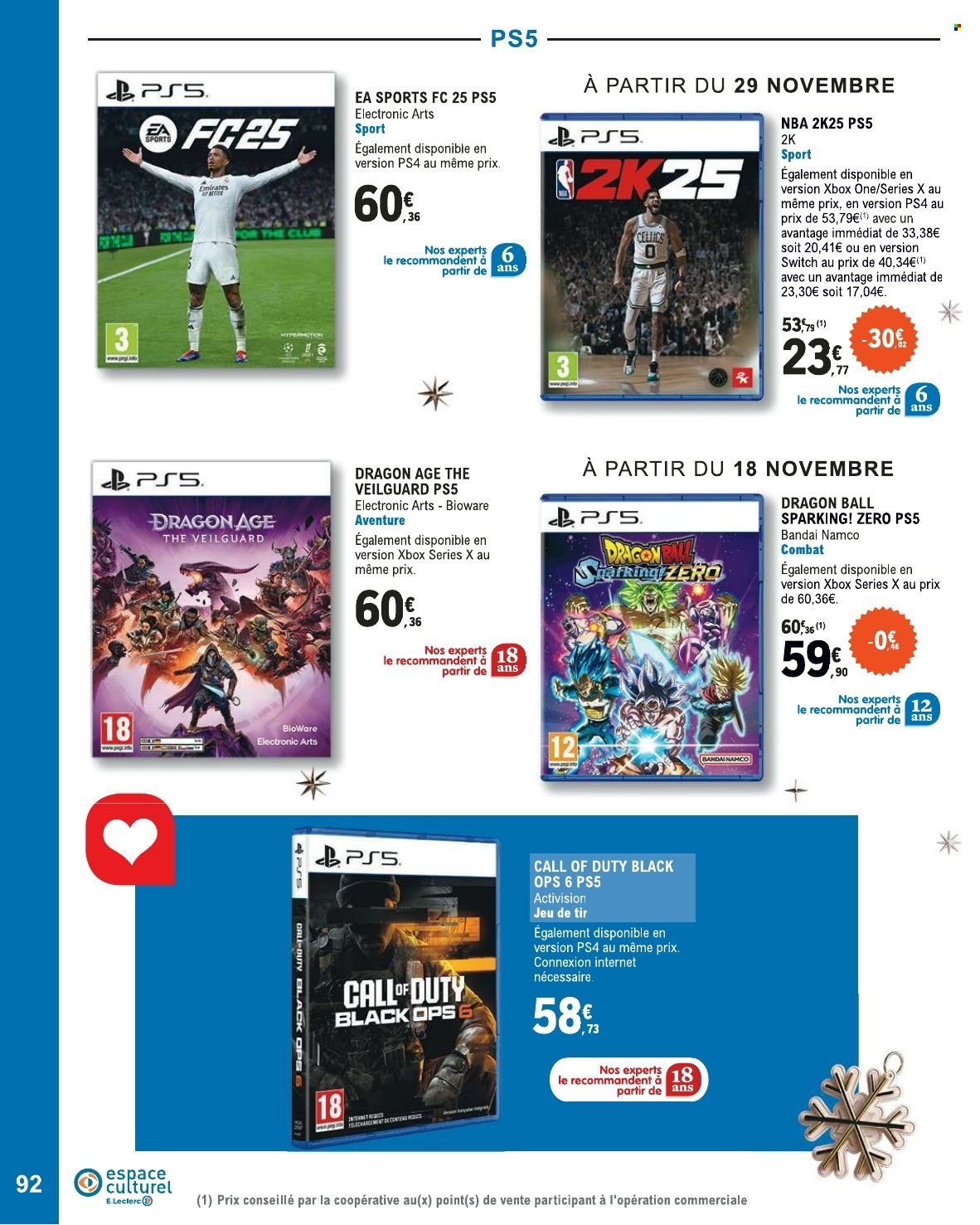 Catalogue E.Leclerc - 12/11/2024 - 21/12/2024. Page 92