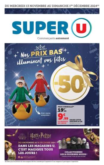 Catalogue SUPER U - 13/11/2024 - 01/12/2024.