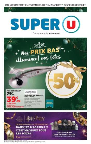 Catalogue SUPER U - 13/11/2024 - 01/12/2024.