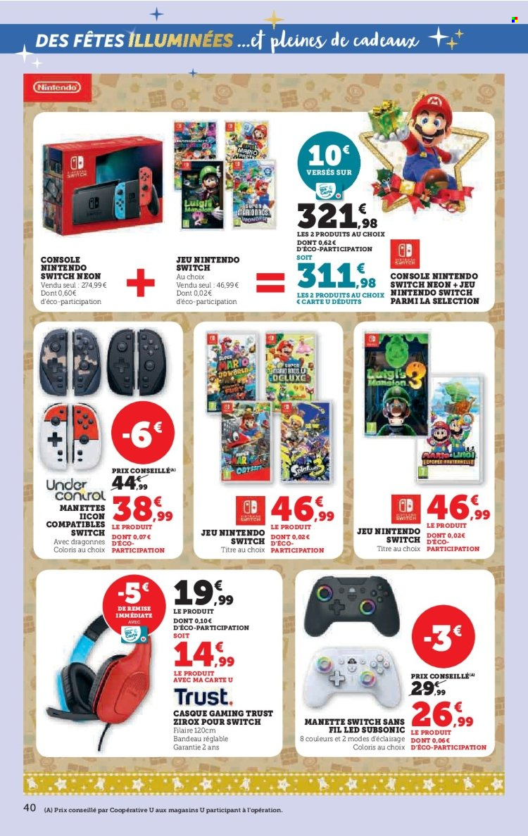 Catalogue SUPER U - 13/11/2024 - 01/12/2024. Page 40