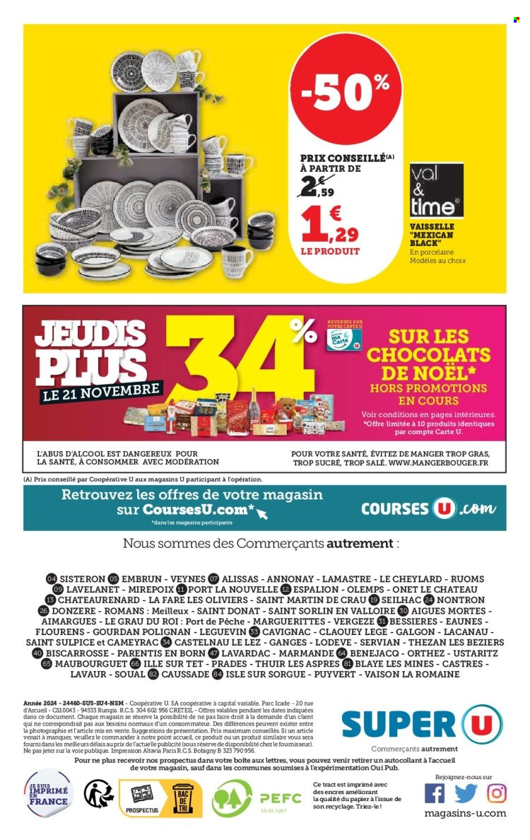 Catalogue SUPER U - 19/11/2024 - 01/12/2024. Page 40