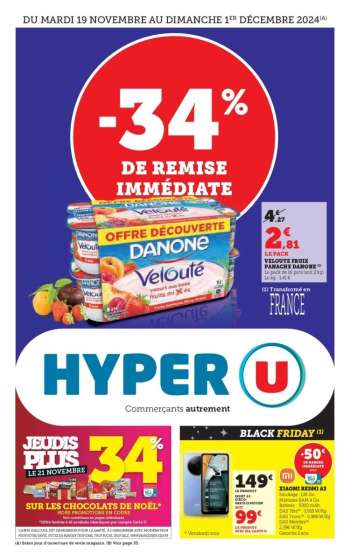 Catalogue HYPER U - 19/11/2024 - 01/12/2024.