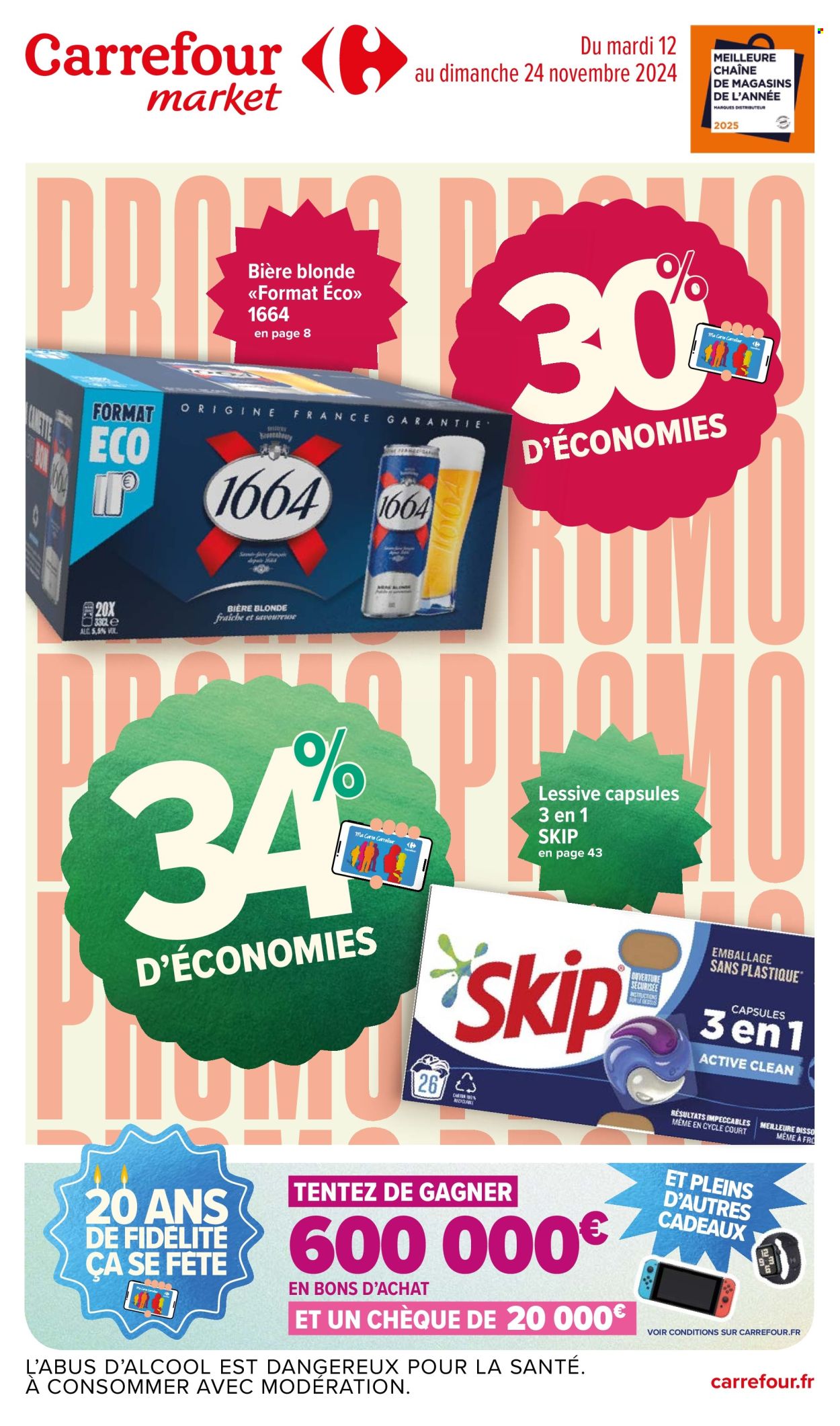 Catalogue Carrefour Market - 12/11/2024 - 24/11/2024. Page 1