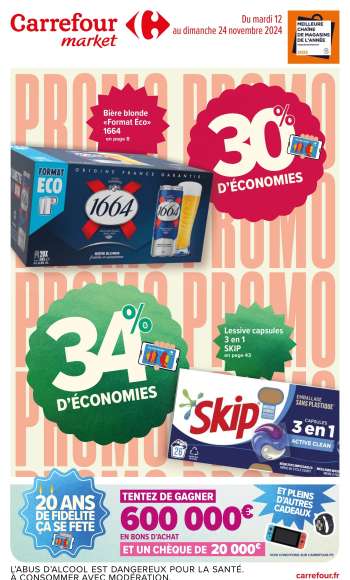 Catalogue Carrefour Market - 12/11/2024 - 24/11/2024.