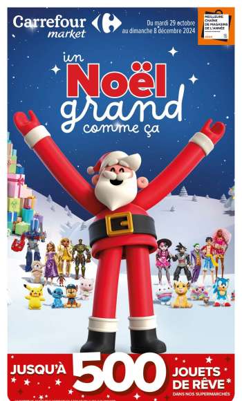 Catalogue Carrefour Market - 29/10/2024 - 08/12/2024.