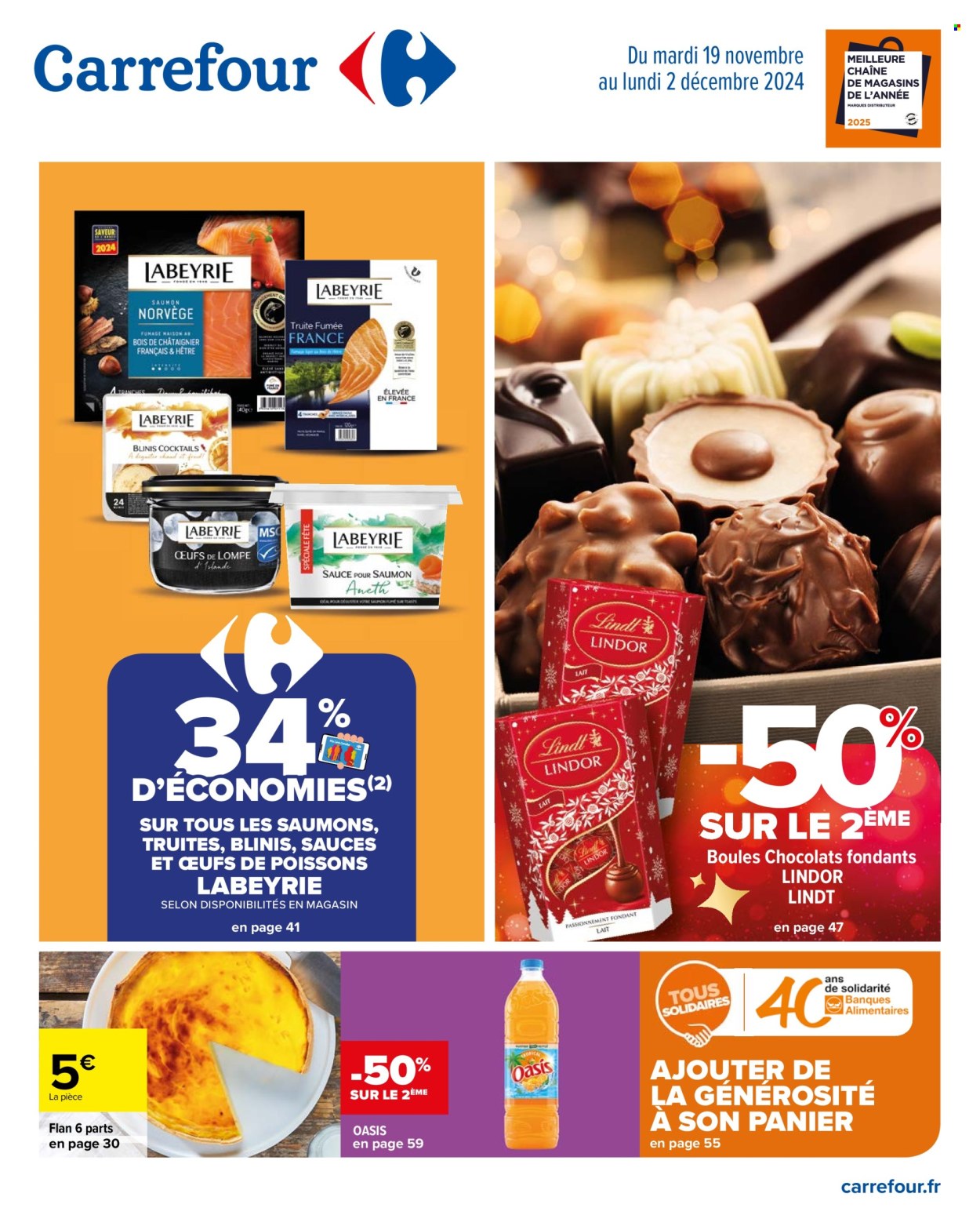 Catalogue Carrefour Hypermarchés - 19/11/2024 - 02/12/2024. Page 1