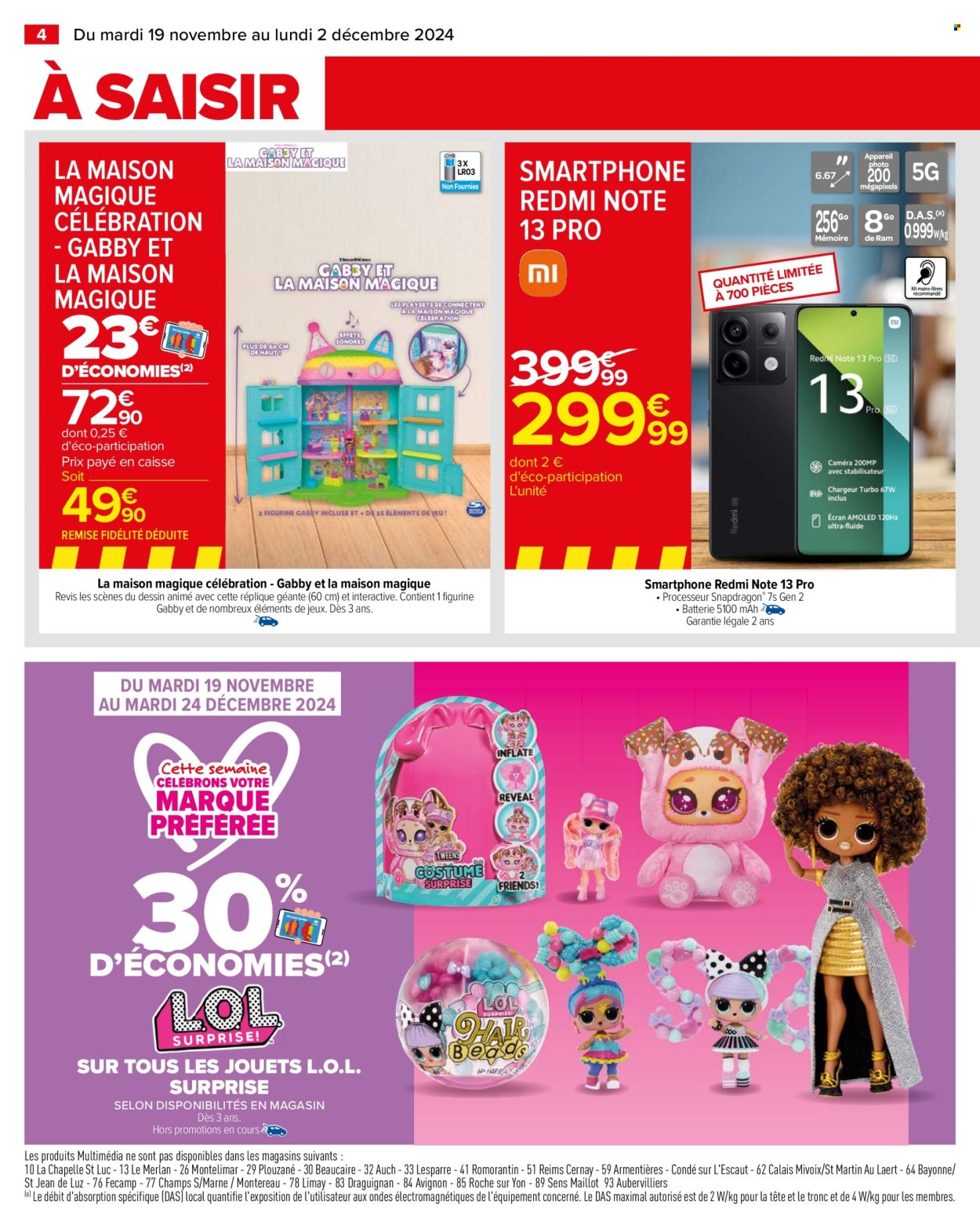 Catalogue Carrefour Hypermarchés - 19/11/2024 - 02/12/2024. Page 6