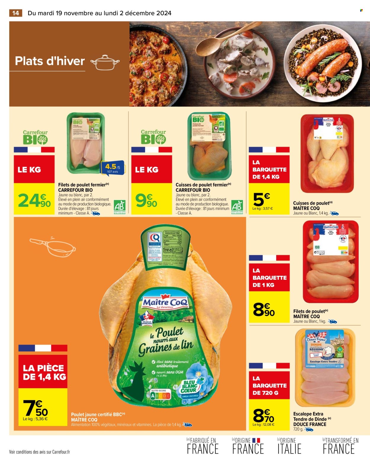 Catalogue Carrefour Hypermarchés - 19/11/2024 - 02/12/2024. Page 16