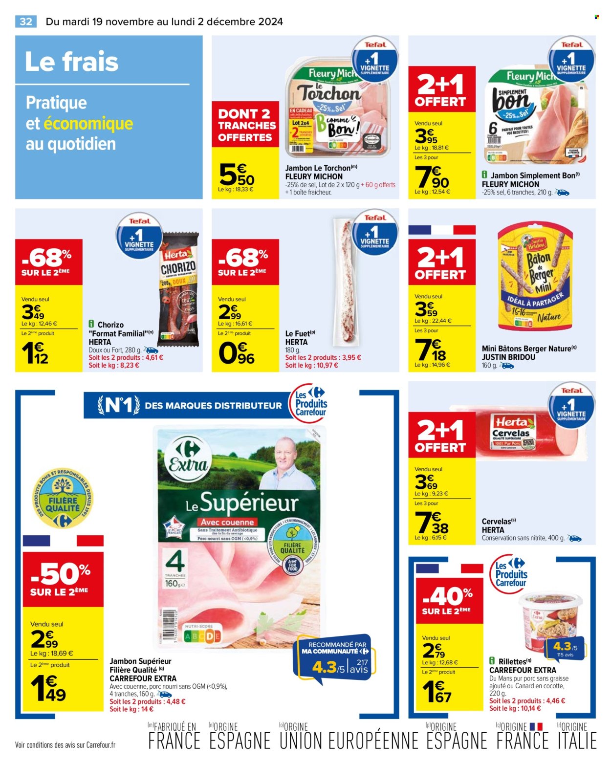 Catalogue Carrefour Hypermarchés - 19/11/2024 - 02/12/2024. Page 34