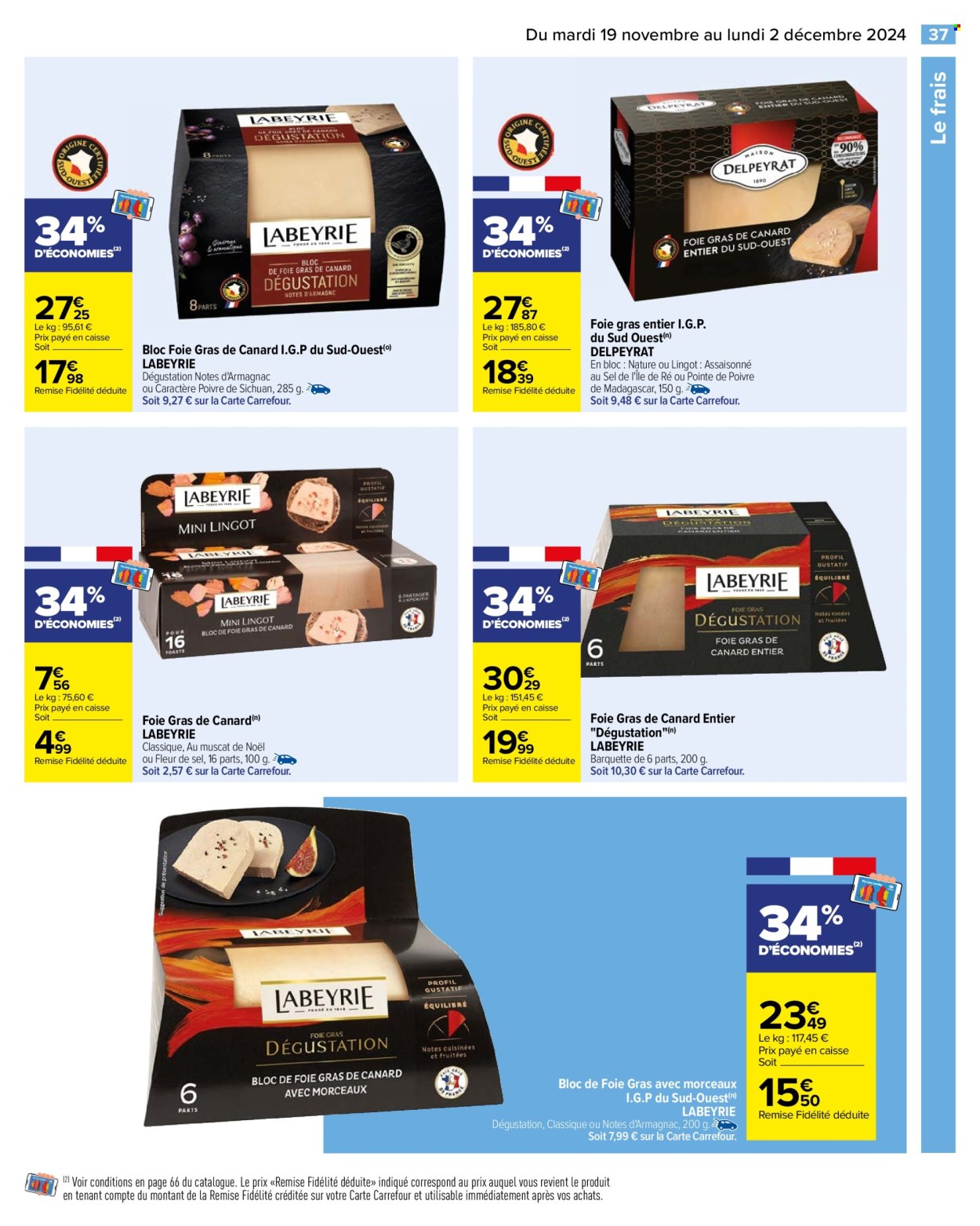 Catalogue Carrefour Hypermarchés - 19/11/2024 - 02/12/2024. Page 39