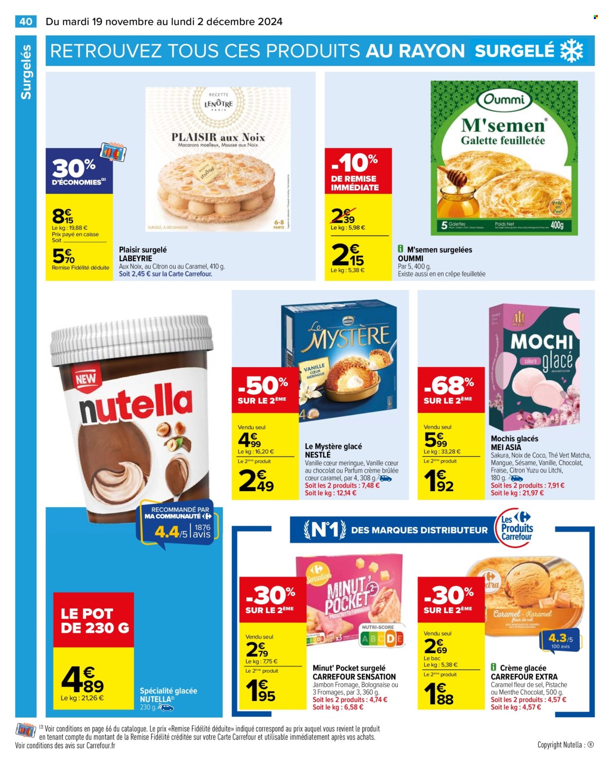 Catalogue Carrefour Hypermarchés - 19/11/2024 - 02/12/2024. Page 42