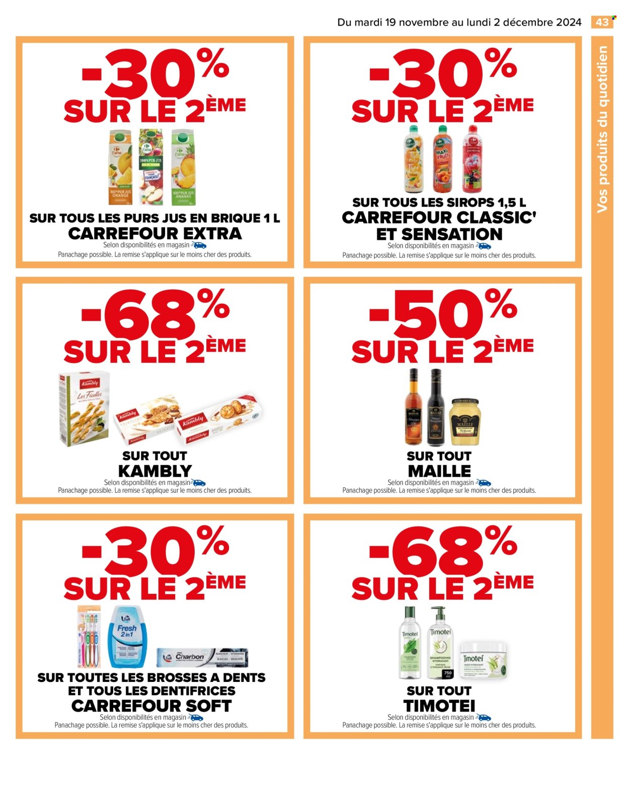 Catalogue Carrefour Hypermarchés - 19/11/2024 - 02/12/2024. Page 45