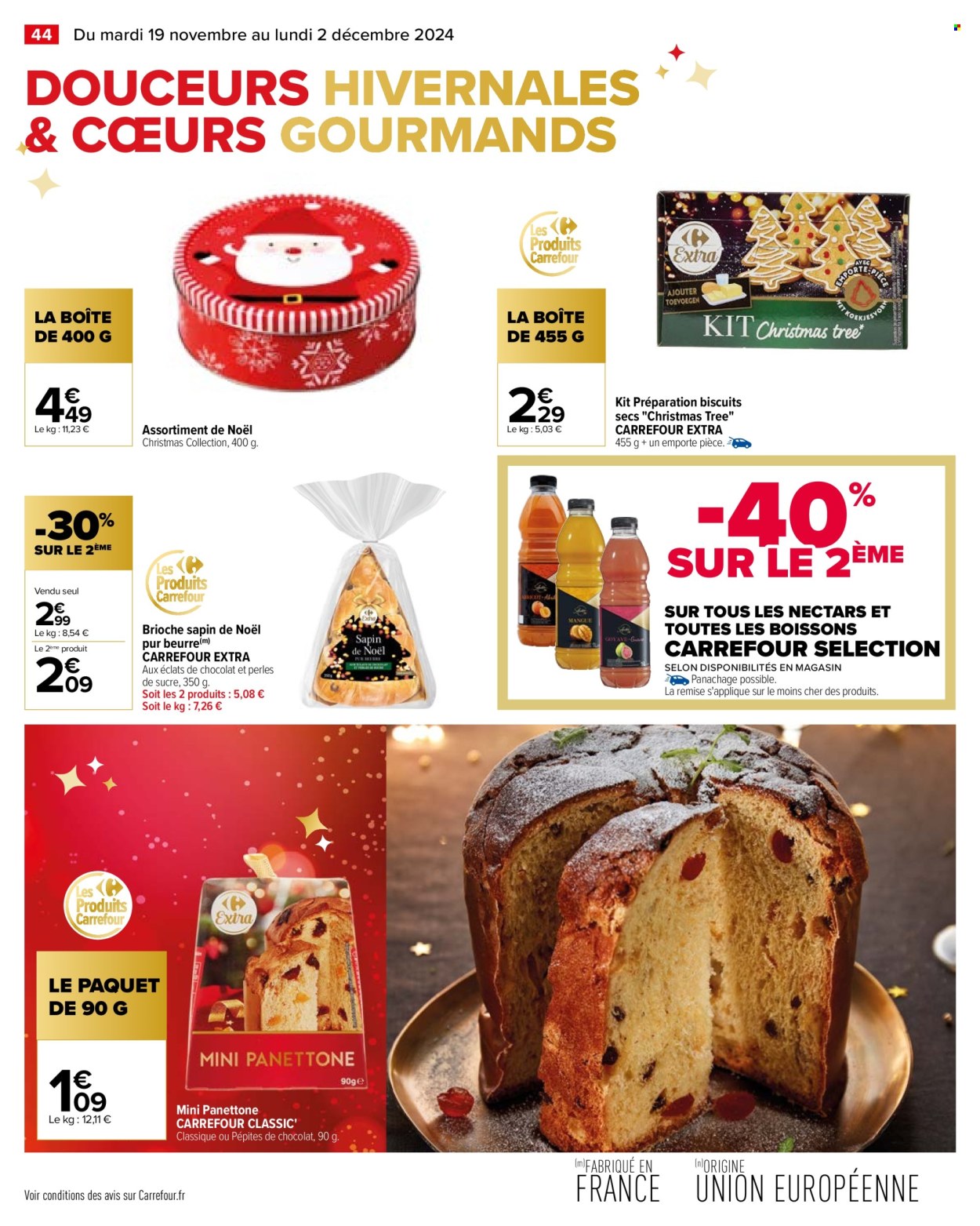 Catalogue Carrefour Hypermarchés - 19/11/2024 - 02/12/2024. Page 46