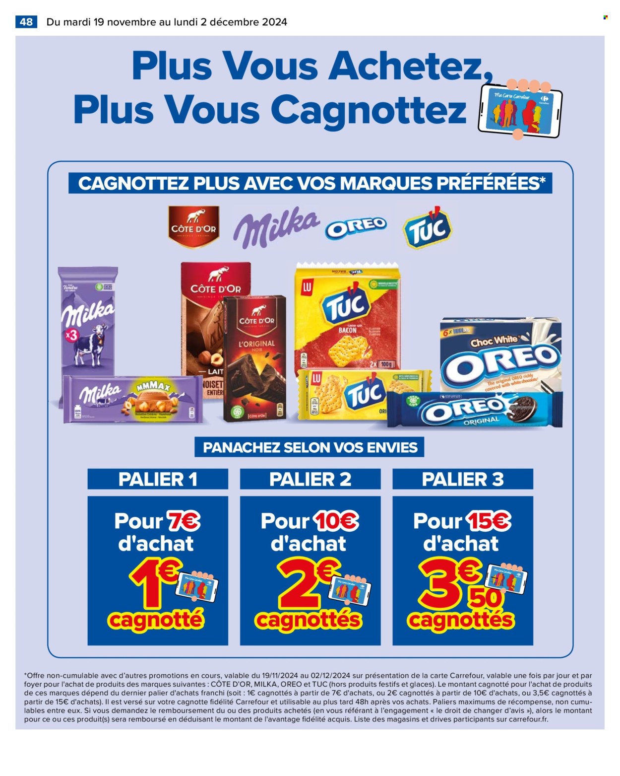 Catalogue Carrefour Hypermarchés - 19/11/2024 - 02/12/2024. Page 50