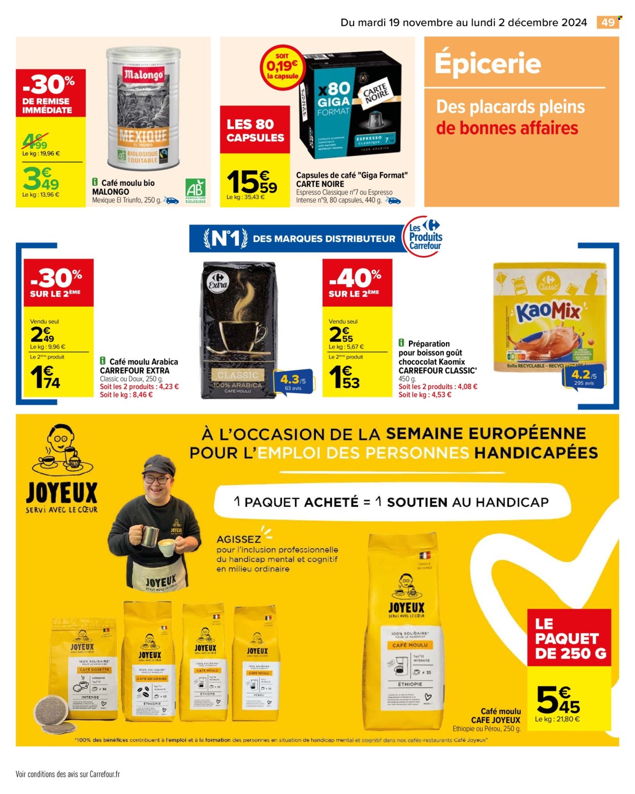 Catalogue Carrefour Hypermarchés - 19/11/2024 - 02/12/2024. Page 51
