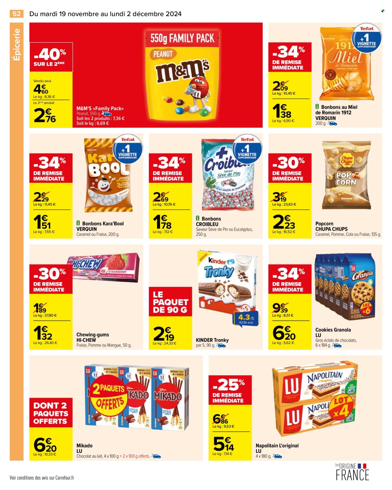 Catalogue Carrefour Hypermarchés - 19/11/2024 - 02/12/2024. Page 54