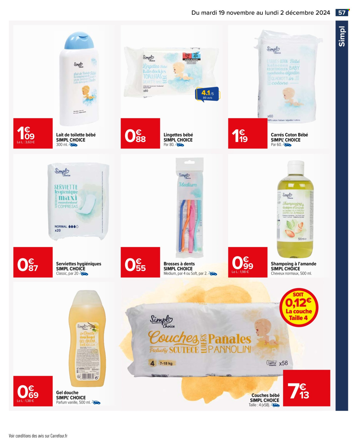 Catalogue Carrefour Hypermarchés - 19/11/2024 - 02/12/2024. Page 61