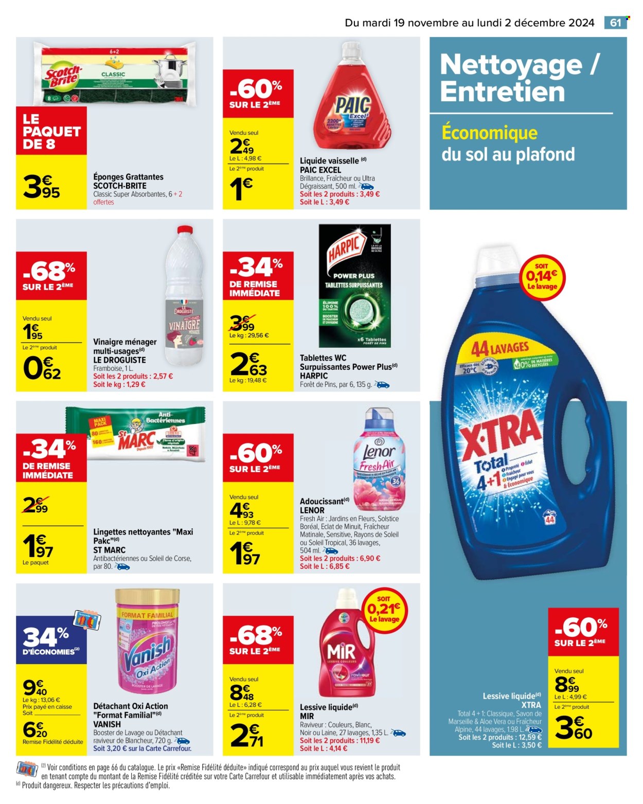 Catalogue Carrefour Hypermarchés - 19/11/2024 - 02/12/2024. Page 65
