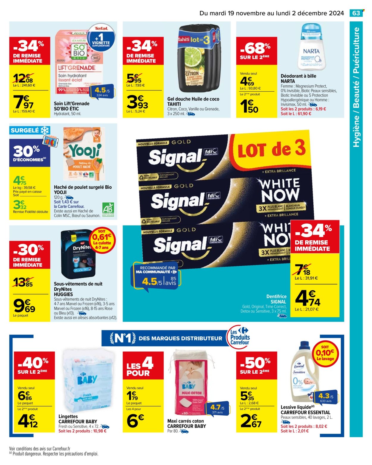 Catalogue Carrefour Hypermarchés - 19/11/2024 - 02/12/2024. Page 67