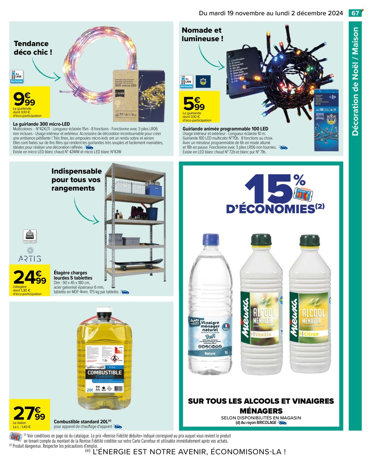 Catalogue Carrefour Hypermarchés - 19/11/2024 - 02/12/2024. Page 71