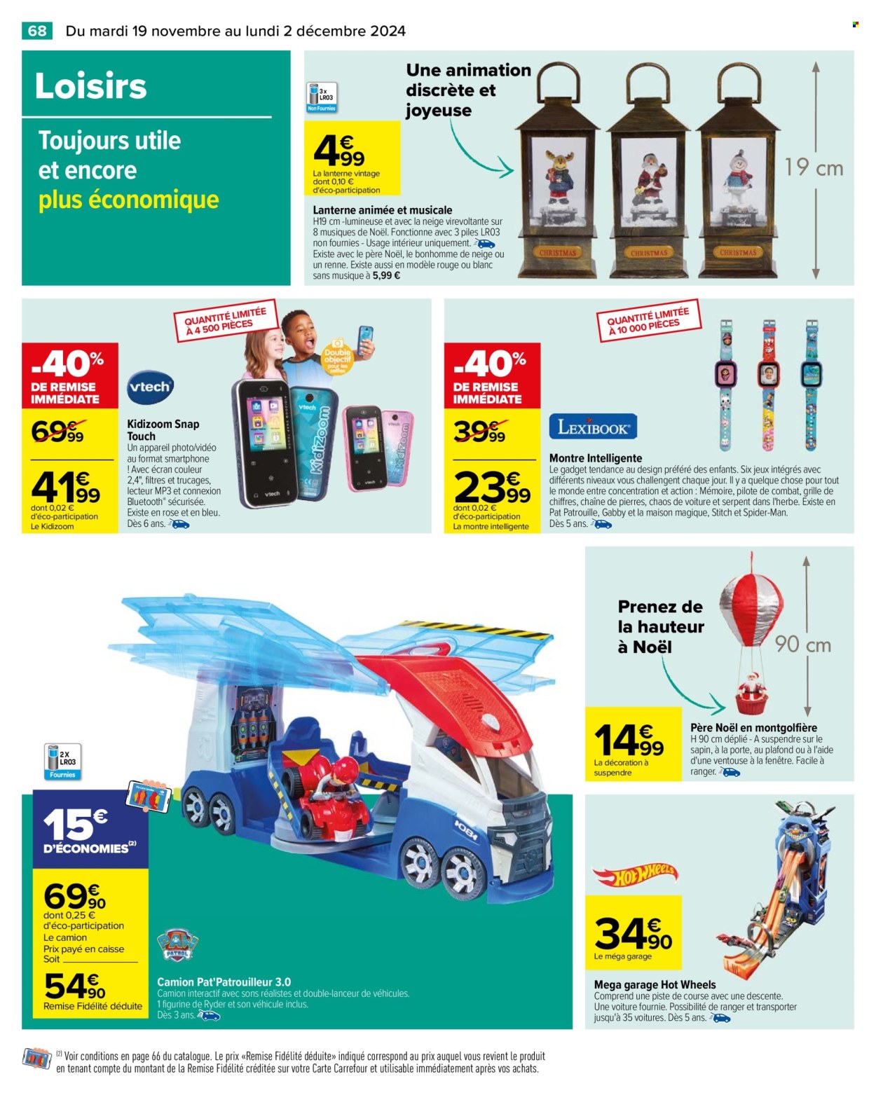 Catalogue Carrefour Hypermarchés - 19/11/2024 - 02/12/2024. Page 72