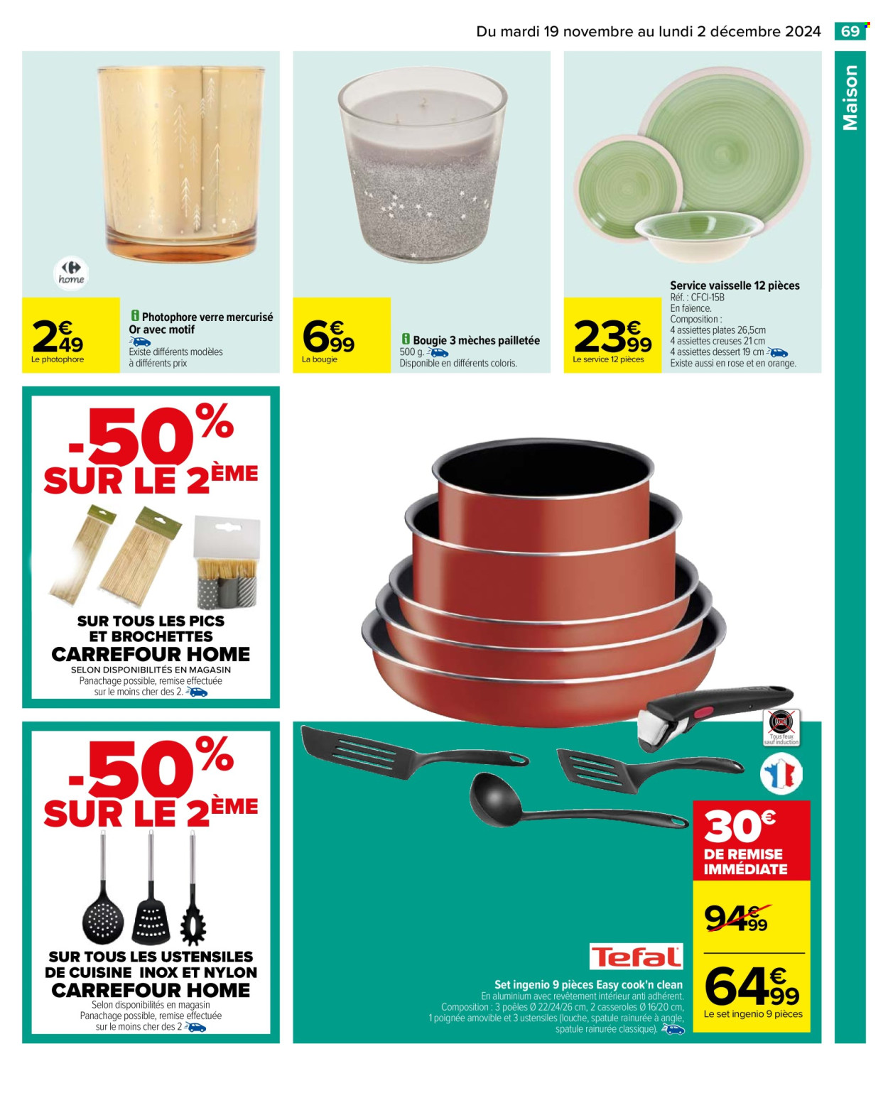 Catalogue Carrefour Hypermarchés - 19/11/2024 - 02/12/2024. Page 73
