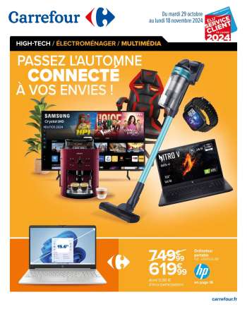 Catalogue Carrefour Hypermarchés - 29/10/2024 - 18/11/2024.