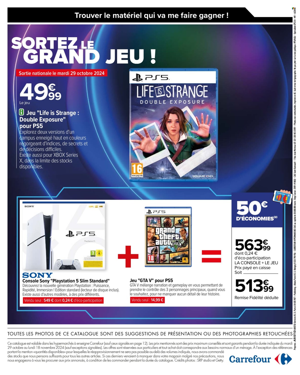 Catalogue Carrefour Hypermarchés - 29/10/2024 - 18/11/2024. Page 2