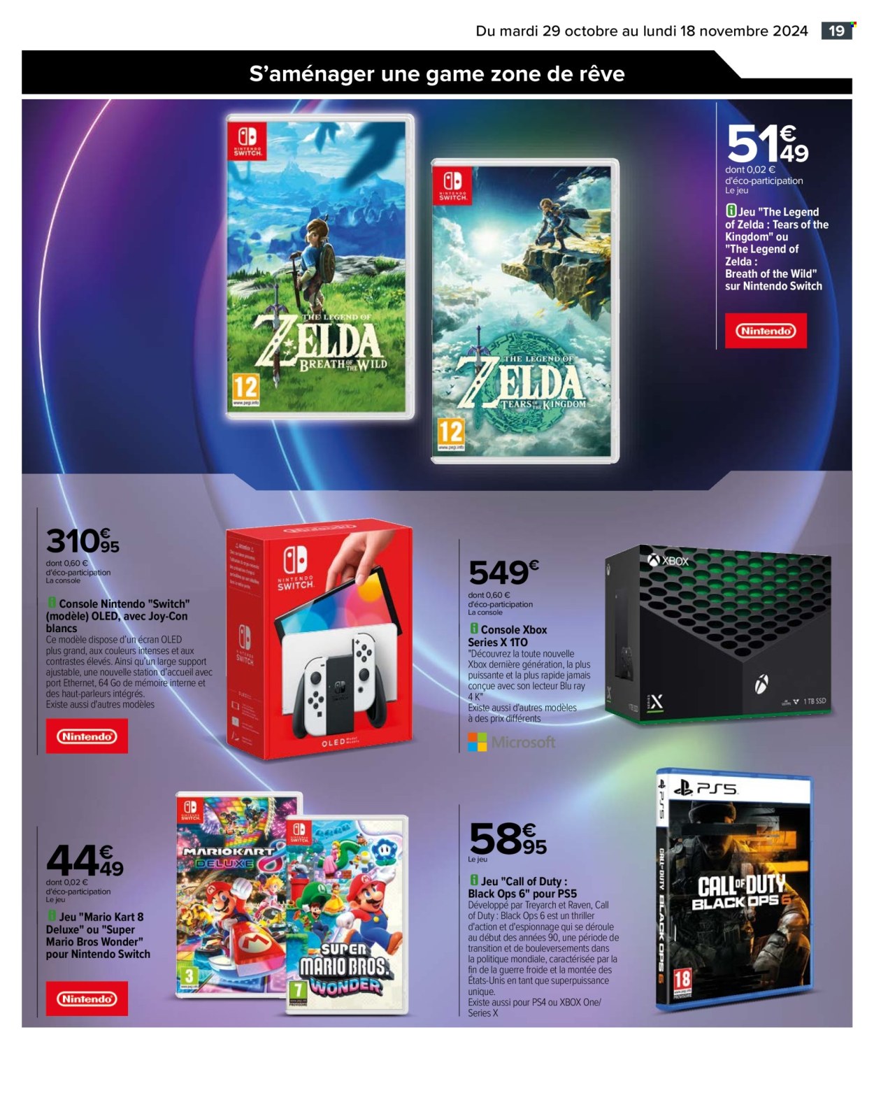 Catalogue Carrefour Hypermarchés - 29/10/2024 - 18/11/2024. Page 21