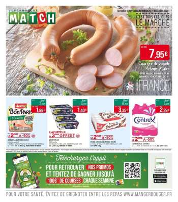 Catalogue Supermarché Match - 19/11/2024 - 01/12/2024.