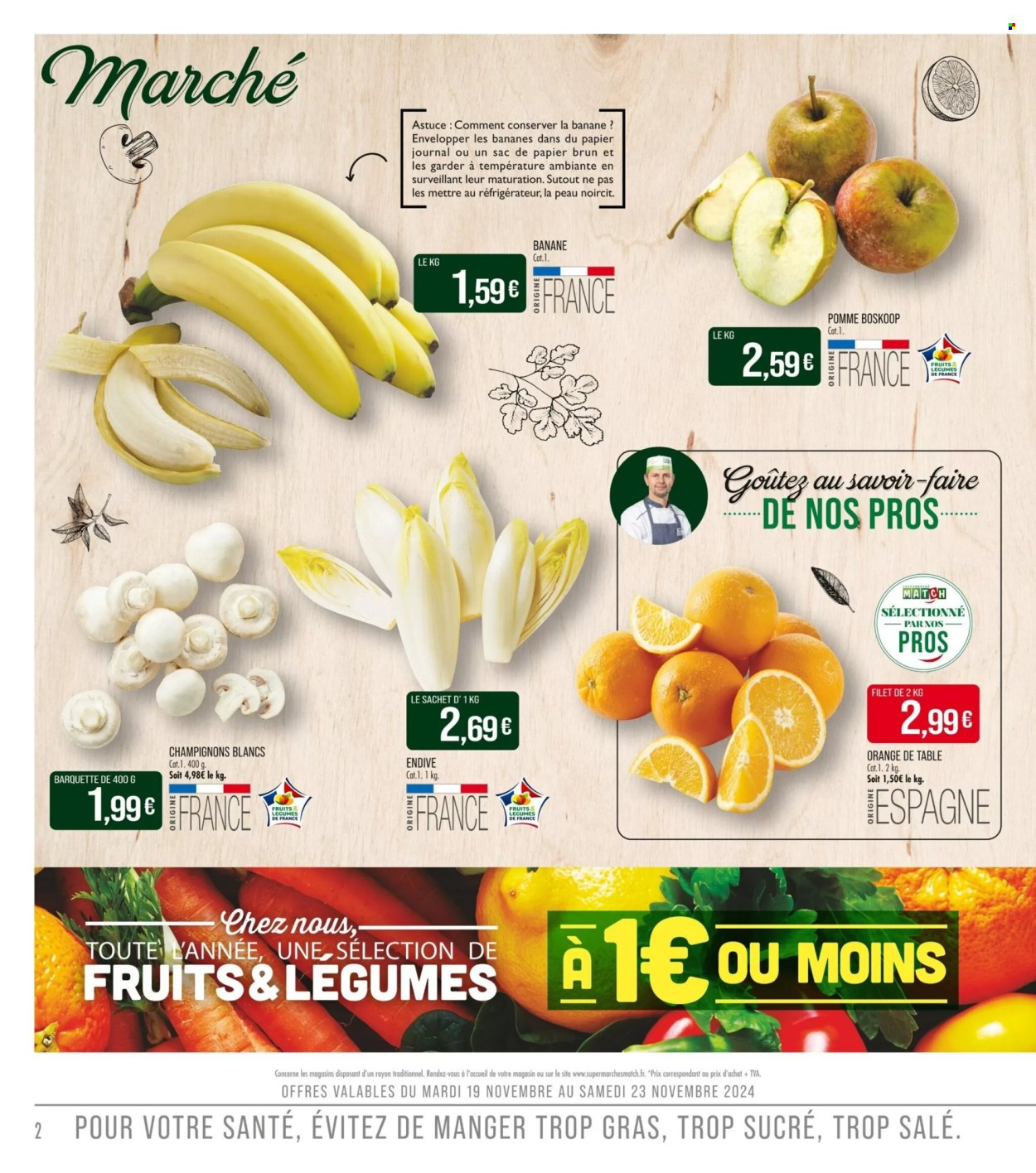 Catalogue Supermarché Match - 19/11/2024 - 01/12/2024. Page 2
