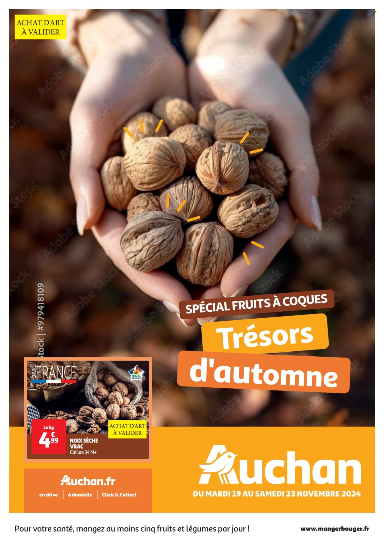 Catalogue Auchan - 19/11/2024 - 23/11/2024. Page 1