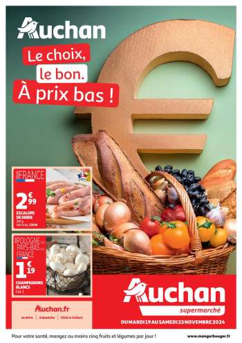 Catalogue Auchan - 19/11/2024 - 23/11/2024.