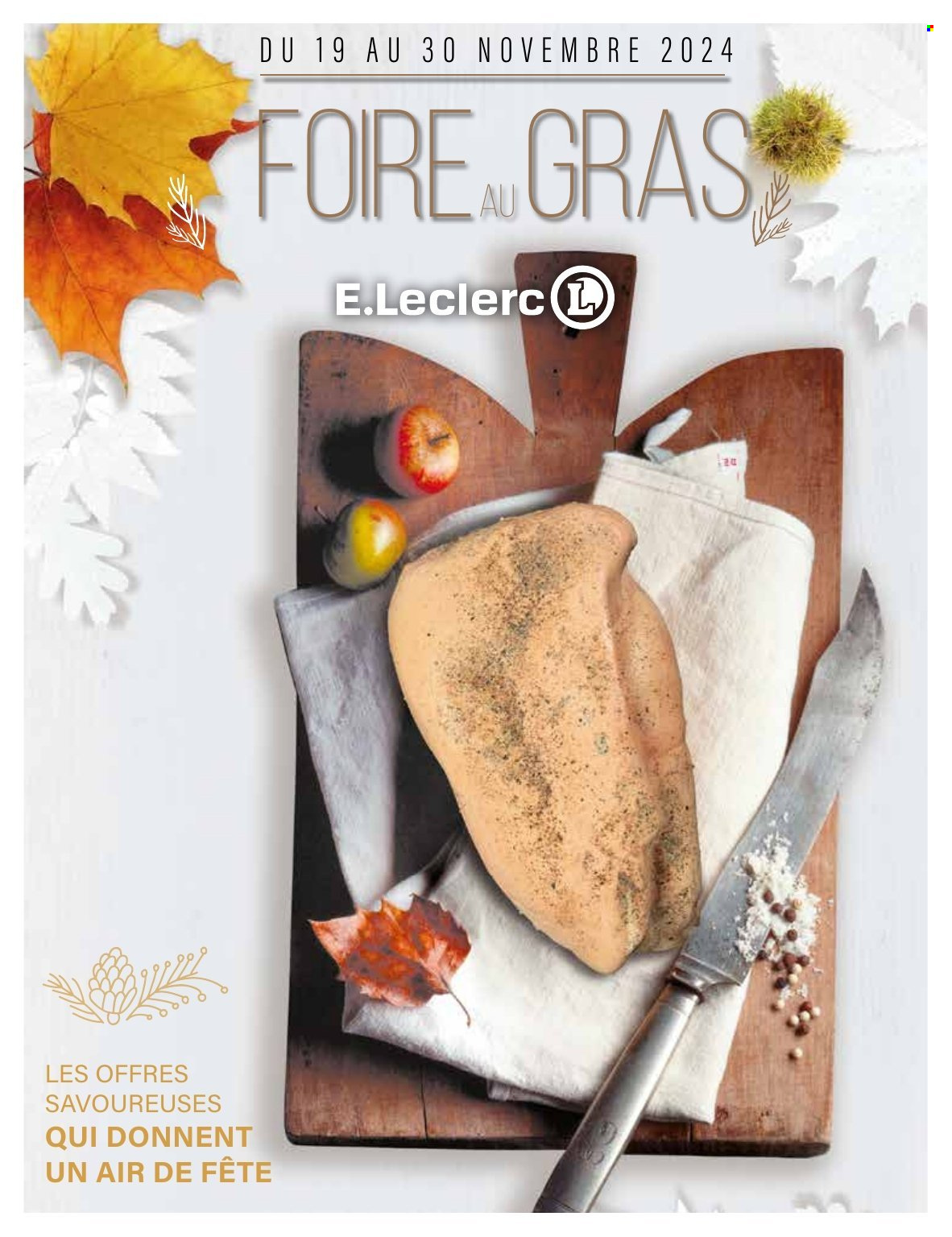 Catalogue E.Leclerc - 19/11/2024 - 30/11/2024. Page 1