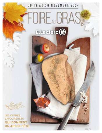 Catalogue E.Leclerc - 19/11/2024 - 30/11/2024.