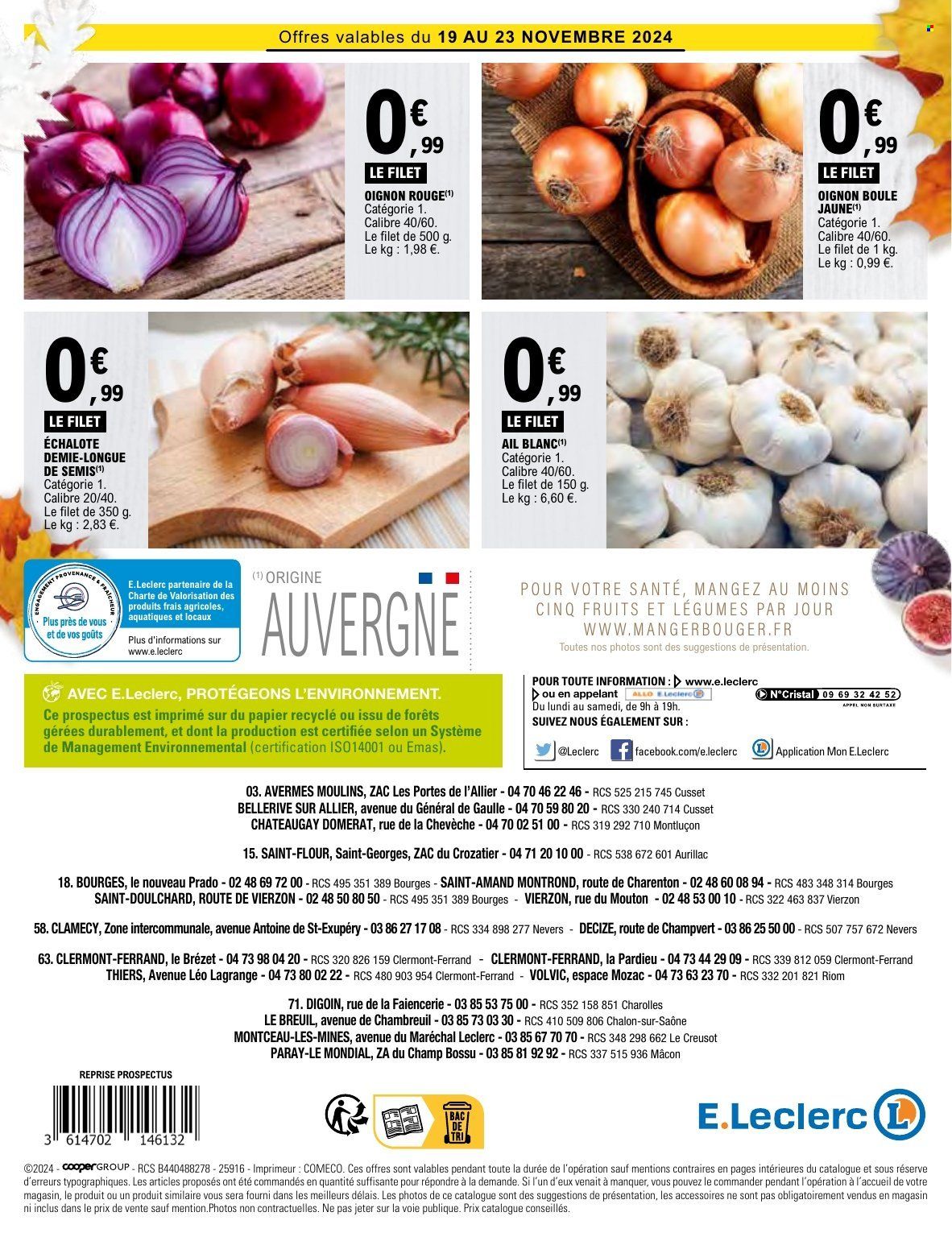 Catalogue E.Leclerc - 19/11/2024 - 30/11/2024. Page 4
